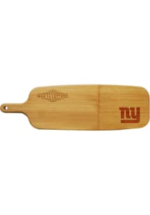 New York Giants Personalized Acacia Wood Paddle Serving Tray