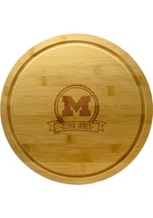 Michigan Wolverines Personalized 13 Inch Bamboo Serving Tray