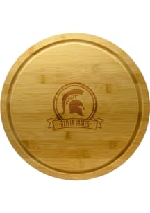 Michigan State Spartans Personalized 13 Inch Bamboo Serving Tray