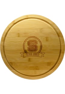 NC State Wolfpack Personalized 13 Inch Bamboo Serving Tray