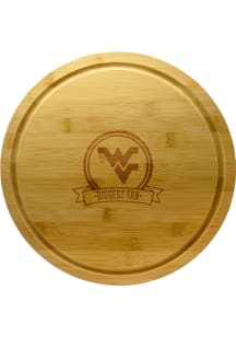 West Virginia Mountaineers Personalized 13 Inch Bamboo Serving Tray