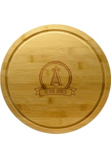 Los Angeles Angels Personalized 13 Inch Bamboo Serving Tray