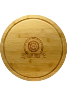 Chicago Cubs Personalized 13 Inch Bamboo Serving Tray