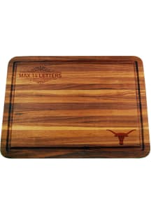 Texas Longhorns Personalized Acacia Serving Tray