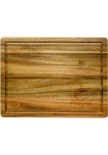 Miami Marlins Personalized Acacia Serving Tray