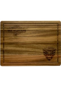 DC United Personalized Acacia Serving Tray