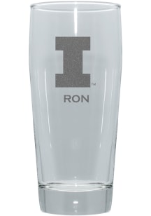 Illinois Fighting Illini Personalized 16oz Clubhouse Pilsner Glass