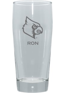 Louisville Cardinals Personalized 16oz Clubhouse Pilsner Glass