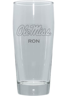 Ole Miss Rebels Personalized 16oz Clubhouse Pilsner Glass