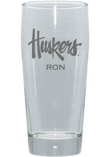 Nebraska Cornhuskers Personalized 16oz Clubhouse Pilsner Glass