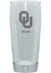Oklahoma Sooners Personalized 16oz Clubhouse Pilsner Glass
