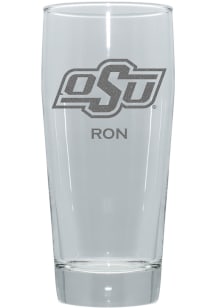 Oklahoma State Cowboys Personalized 16oz Clubhouse Pilsner Glass
