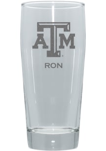 Texas A&amp;M Aggies Personalized 16oz Clubhouse Pilsner Glass