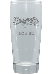 Atlanta Braves Personalized 16oz Clubhouse Pilsner Glass
