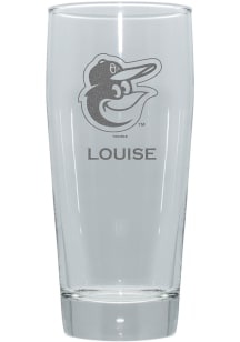 Baltimore Orioles Personalized 16oz Clubhouse Pilsner Glass