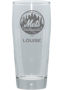 New York Mets Personalized 16oz Clubhouse Pilsner Glass
