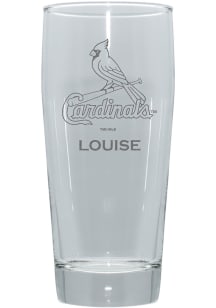 St Louis Cardinals Personalized 16oz Clubhouse Pilsner Glass