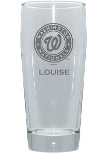 Washington Nationals Personalized 16oz Clubhouse Pilsner Glass