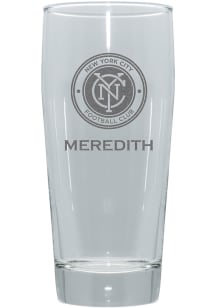 New York City FC Personalized 16oz Clubhouse Pilsner Glass