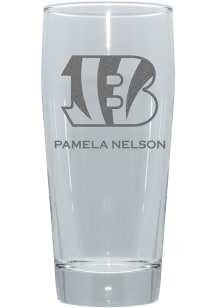 Cincinnati Bengals Personalized 16oz Clubhouse Pilsner Glass