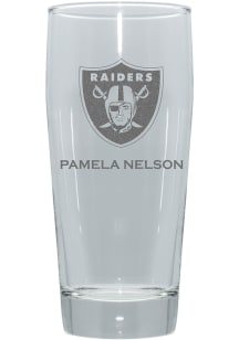 Las Vegas Raiders Personalized 16oz Clubhouse Pilsner Glass