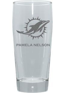 Miami Dolphins Personalized 16oz Clubhouse Pilsner Glass