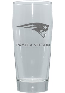 New England Patriots Personalized 16oz Clubhouse Pilsner Glass