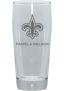 New Orleans Saints Personalized 16oz Clubhouse Pilsner Glass