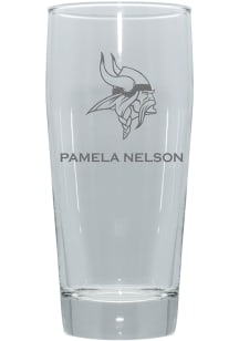 Minnesota Vikings Personalized 16oz Clubhouse Pilsner Glass