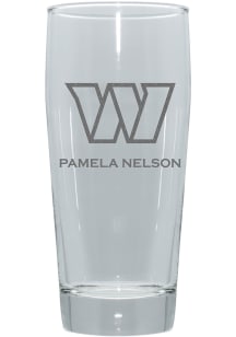 Washington Commanders Personalized 16oz Clubhouse Pilsner Glass