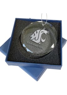 Washington State Cougars Personalized Ornament