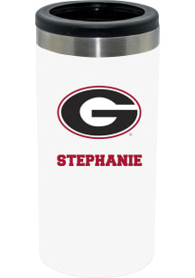 Georgia Bulldogs Personalized Slim Can Coolie