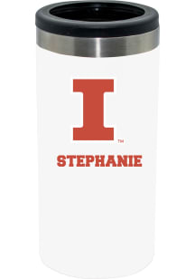 Illinois Fighting Illini Personalized Slim Can Coolie