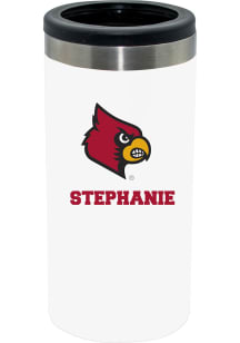 Louisville Cardinals Personalized Slim Can Stainless Steel Coolie