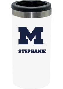 Michigan Wolverines Personalized Slim Can Coolie