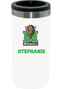 Marshall Thundering Herd Personalized Slim Can Coolie