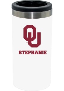 Oklahoma Sooners Personalized Slim Can Coolie