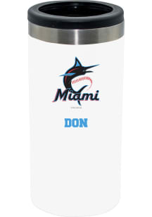 Miami Marlins Personalized Slim Can Coolie