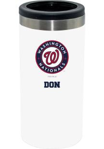 Washington Nationals Personalized Slim Can Coolie