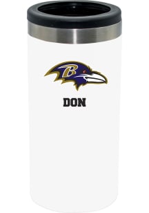 Baltimore Ravens Personalized Slim Can Coolie