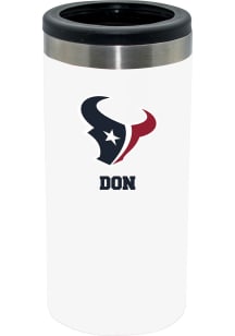 Houston Texans Personalized Slim Can Coolie