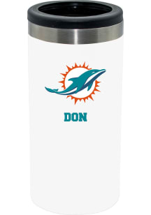 Miami Dolphins Personalized Slim Can Coolie