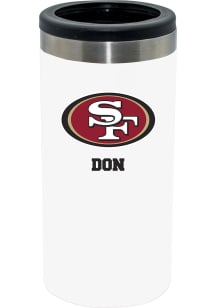 San Francisco 49ers Personalized Slim Can Coolie