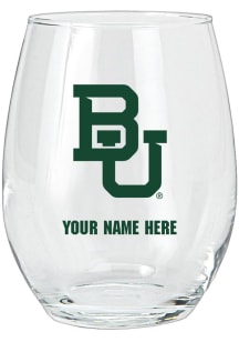 Baylor Bears Personalized Stemless Wine Glass