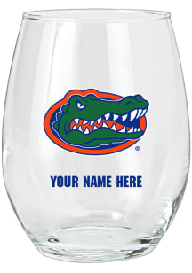 Florida Gators Personalized Stemless Wine Glass