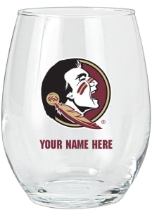 Florida State Seminoles Personalized Stemless Wine Glass