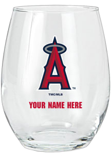 Los Angeles Angels Personalized Stemless Wine Glass