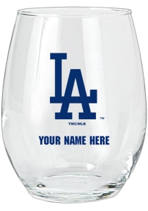 Los Angeles Dodgers Personalized Stemless Wine Glass