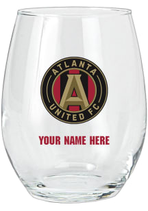 Atlanta United FC Personalized Stemless Wine Glass