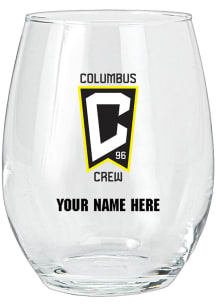 Columbus Crew Personalized Stemless Wine Glass